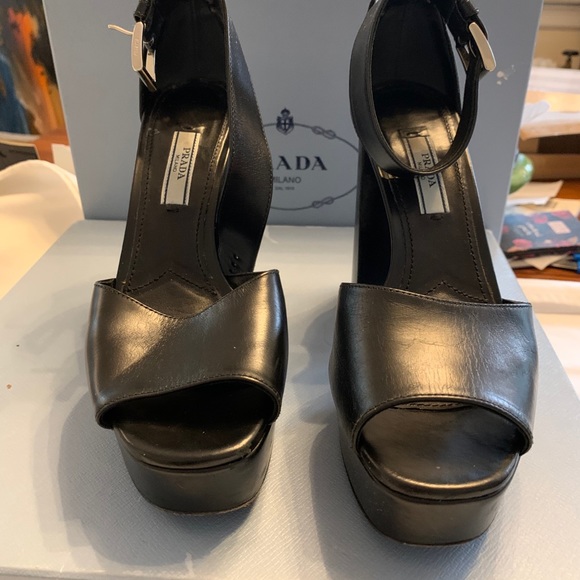 Prada platform shows